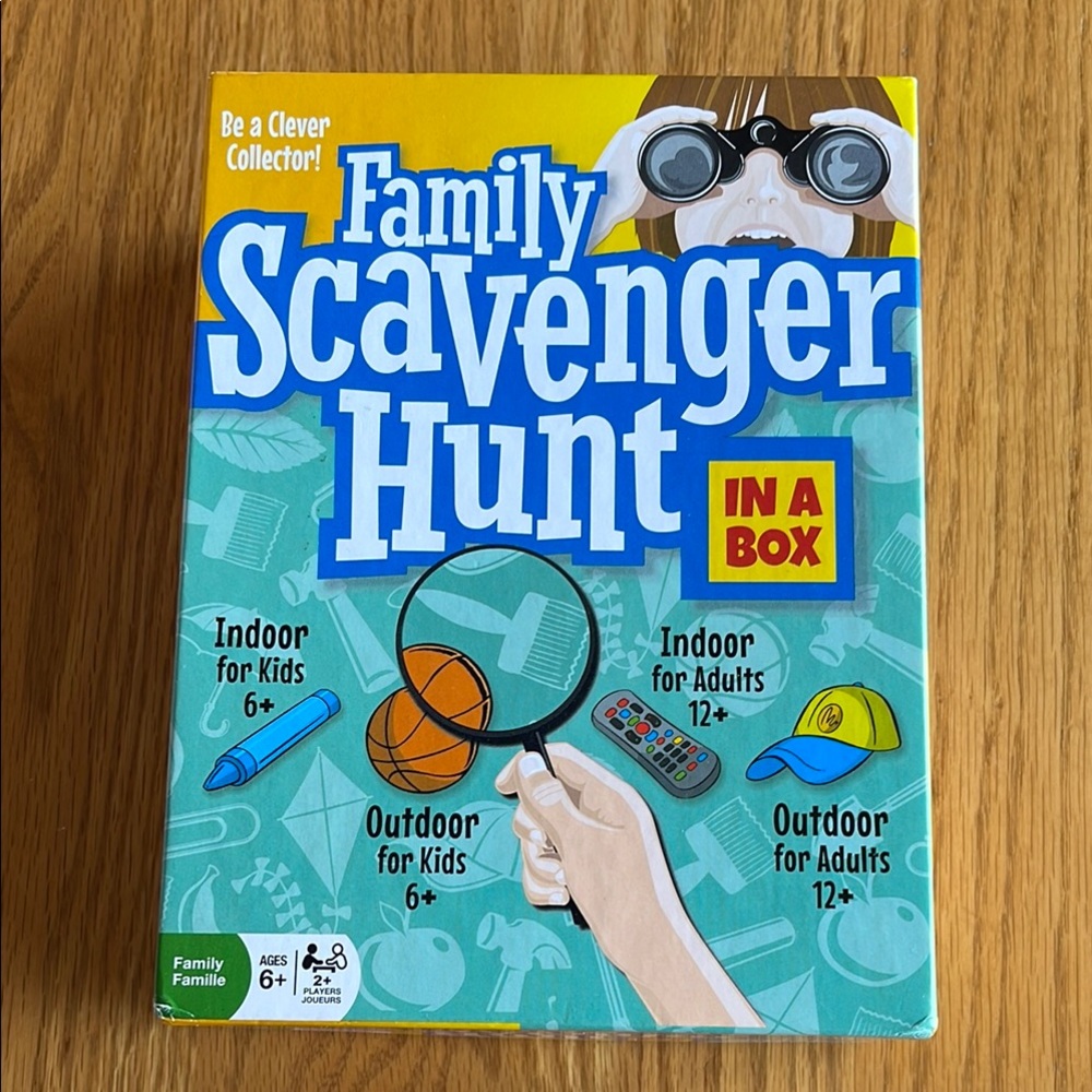 Family Scavenger Hunt Game 🌺